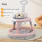 Height Adjustable Round Latest Design Small Size Safety Lovely Baby Chairs Baby Walker with Wheels for Infant Learning Walk