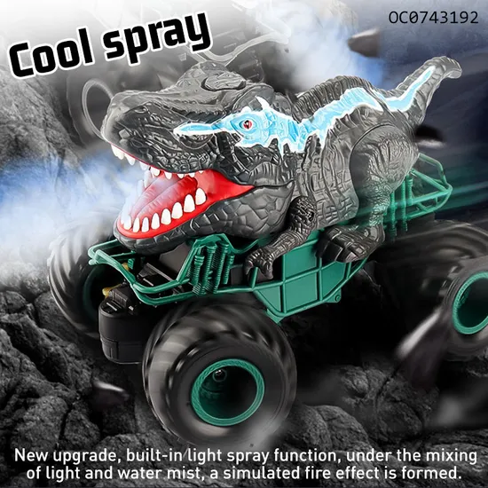 Hot Selling Cool 1: 20 2.4G Stunt RC Remote Control Dinosaur Toy Car for Kids