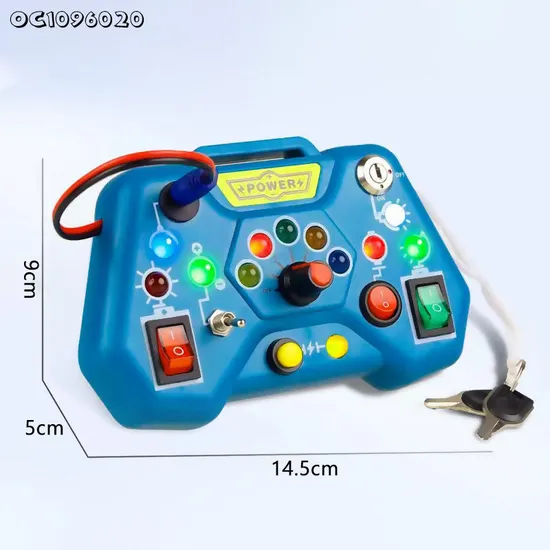 Portable Switches Snap Buttons Circuits Light Busy Board Game Stem Toys Educational New 2025 Physics Toys Science Electronic Kit