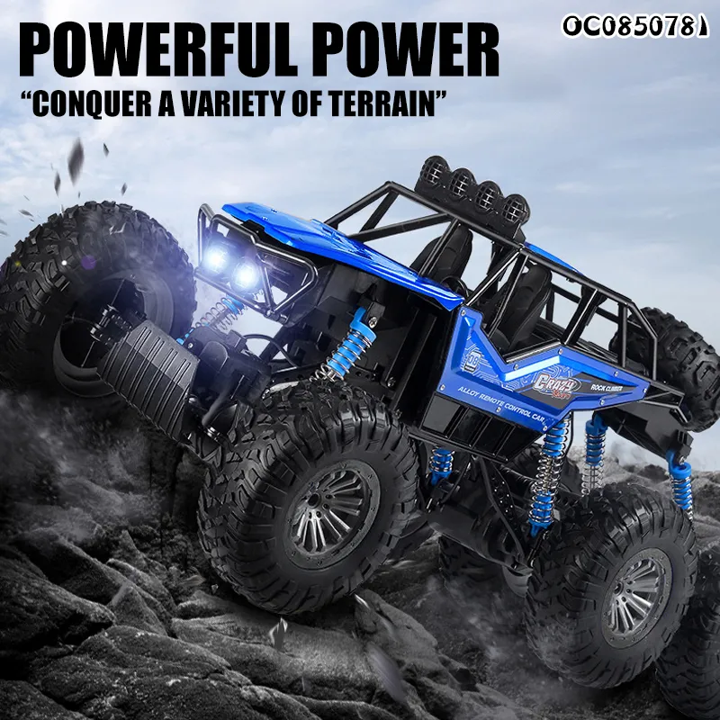 6 Wheels Climbing off Road Remote Control 1: 8 Scale Hot Toy Alloy The Model Car