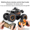WiFi Connect Climbing Mobile Phone RC off Road Remote Control 1: 24 Scale Alloy Models Car with Camera for Kids