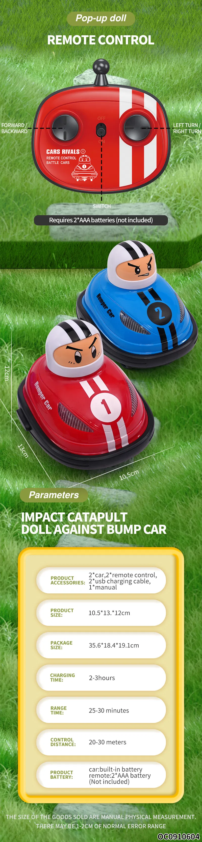 Wholesale 2 Players Board Games Remote Control Robot Car Toy for Kids
