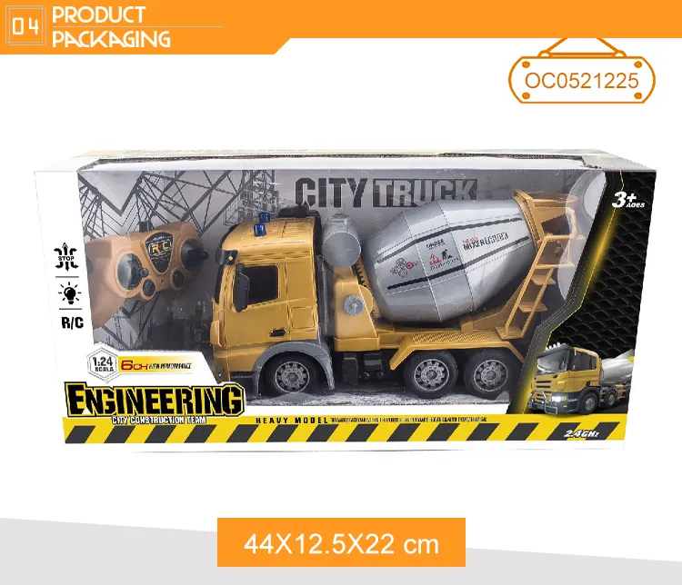 Wholesale Scale Plastic Truck Remote Control Kids RC Car with Lights