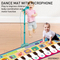 Hot Selling Children Microphone Play Piano Gym Music Mat Kids Electronic Activity Sensory Mat