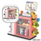 New Pretend Play Shopping Set Toys Mini Super Market Electronic Cash Register Station Game Plastic Food Supermarket Toy for Kids