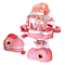 Dinosaur Table Pretty Beauty Salon Dresser Makeup Bag Set Toy for Girls
