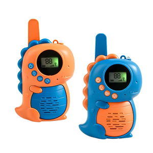 Portable Wireless Handheld Interphone Interactive Plastic Dinosaur Walkie Talkie Child Toy Electric for Kidchildren