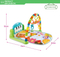 Hot Selling Newborn Pedal Musical Piano Creative Training Play Gym Soft Safe Mat with Light Music and Hanging Toys