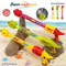 52cm Long Dinosaur Design 2026 Summer Plastic Kids Toys Strongest Fireworks Pump Pressure Water Gun for Water Park