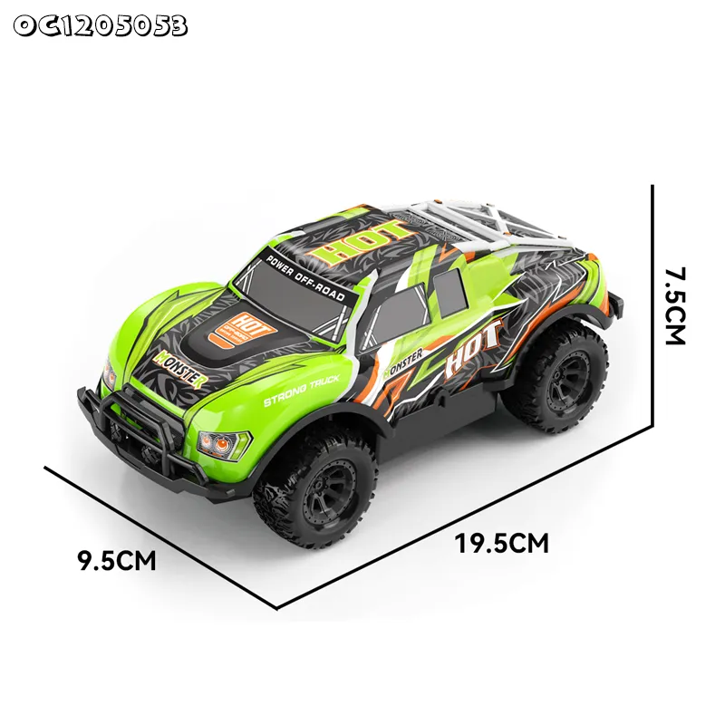 Plastic RC Fast Toy Racing 1: 22 Scale Remote Controlled Drift Toy Car