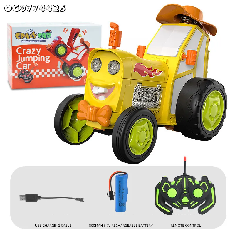 Wholesale RC Hobby Kids Remote Control Stunt Car with Light and Music