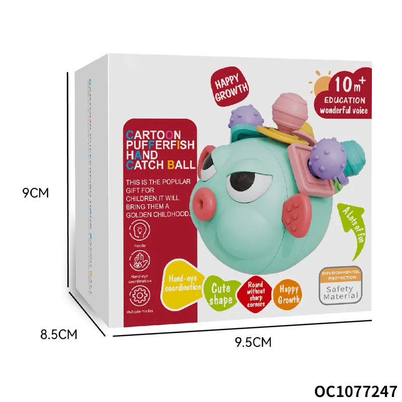 Hand Eye Coordination Training Shape Color Cognitive Development Toys Silicone Baby Teether Non Toxic Activity Cube for Baby