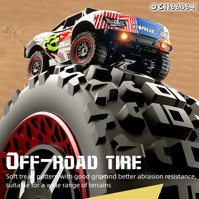 Large RC Car 1: 18 Scale High Speed off Road Remote Control 4WD Toy Drift Racing Car with Dazzling Light for Wholesale