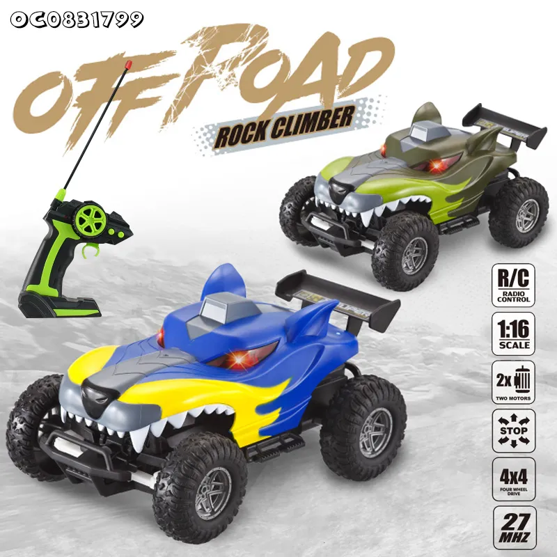 4WD 1: 16 Scale Hobby Grade RC Car Remote Contro Model Electric Animals Car for Wholesale