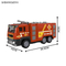 Truck Model 1: 24 Scale RC Lighted up Remote Control Mini Fire Fighting Electric Toy Car