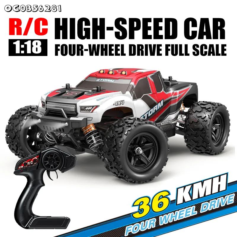 1: 18 Scale Vehicle Modeltoy RC Car High Speed Remote Control off Road for Racing Car for Kids