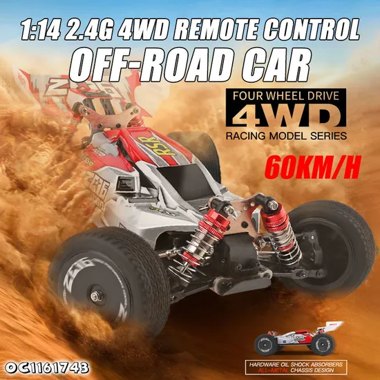 off Road Vehicle Alloy 1: 14 Remote Control RC Stunt Drift Car Toy Racing Game for Kid High Speed