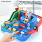 Hand Eye Coordination Toys Handheld Slot Car Race Tracks Sets for Boys Car Adventure Game Desktop Toys Anti Stress for 3 Age Kid