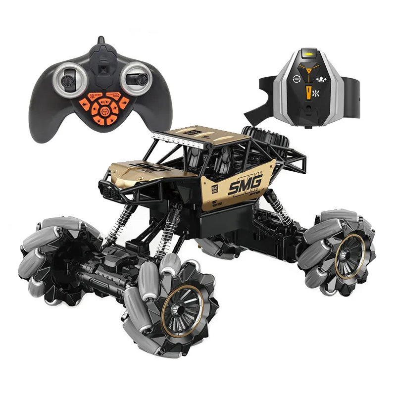 Electric Stunt 1/4 Scale Hand Gesture Drift RC Stunt Alloy Model Car Toys