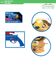 Hot Selling Round Ball Foam Bullet Toy Gun Soft Bullet Shooting Toy Gun with Target Lion