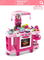 New Kids Pretend Vegetable Fruit Food Play Children's Plastic Kitchen Set Toys