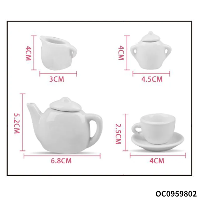 Design Cup Doodle Hand Ceramic Painting Art and Craft DIY Montessori Educational Creative Toys for Kids