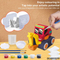 Wholesale Montessori Handmade White Plaster Car Model Craft Supplies Creative Popular Creative Art DIY Coloring Toy