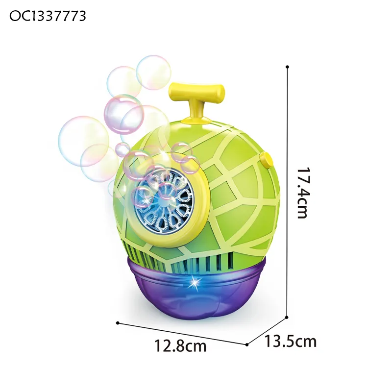 Kids Kindergarten Gadren Toys Summer Beach 2026 Trendy Items Plastic Battery Operated Bubble Wand Making Machines with Light