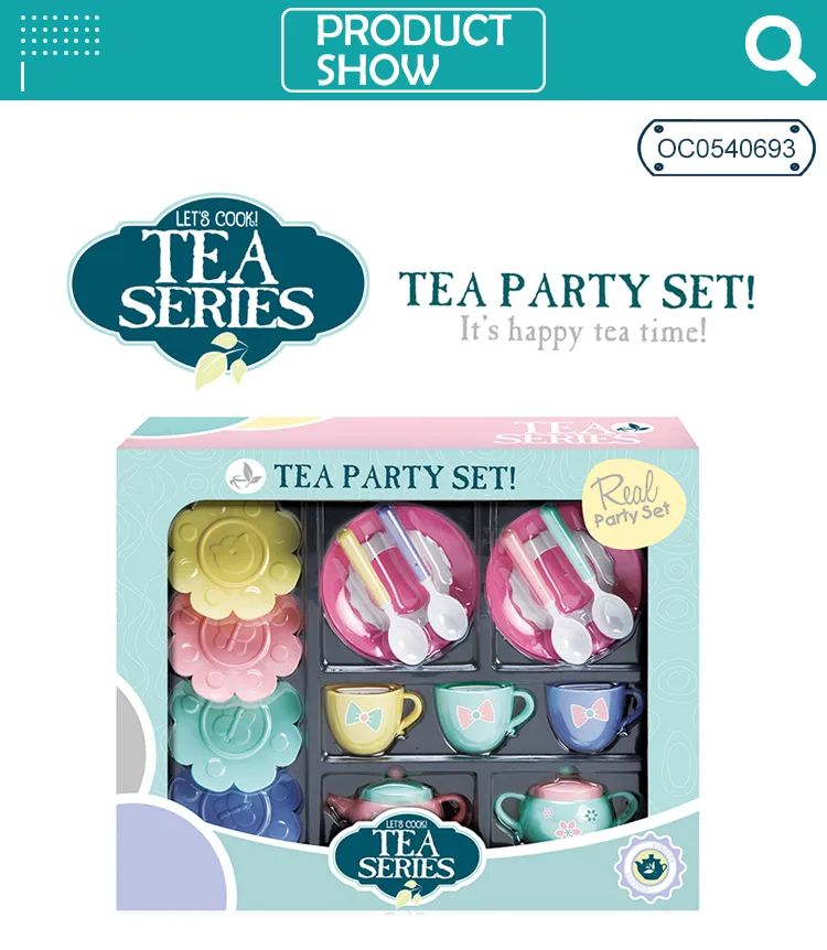 Wholesale Kids Plastic Taste Kitchen Tableware Toys for Girls Pretend
