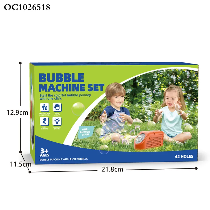 Summer Children's Soap Bubble Toys Wholesale Bubble Water Blaster Toy Bubble Maker Machine
