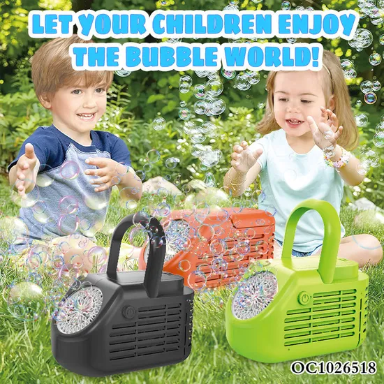 Summer Children's Soap Bubble Toys Wholesale Bubble Water Blaster Toy Bubble Maker Machine