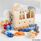 Little Engineer Kids Assembly DIY Montessori Tool Box Kid Hands on Early Learning Screw Set and Nuts Plastic 2026 Assembling Tool Toy
