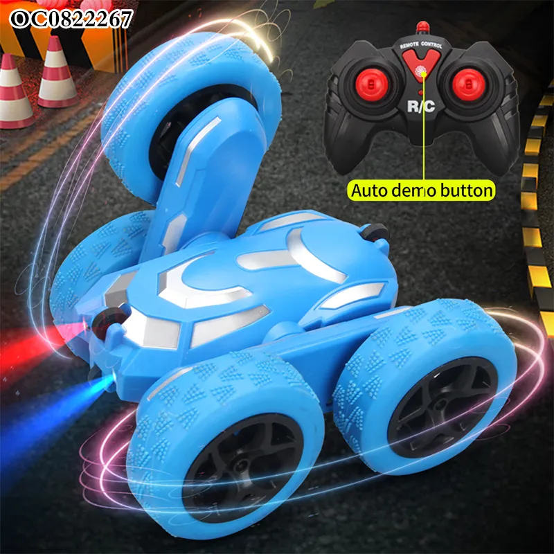 Wholesale Electric 360 Degrees Double-Sides Stunt Model Remote Control Toy Car