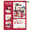 Wholesale Children Big Size Cooking Luxury Plastic Children House Play Kitchen Toys Gift Sets for Kids with Light Music