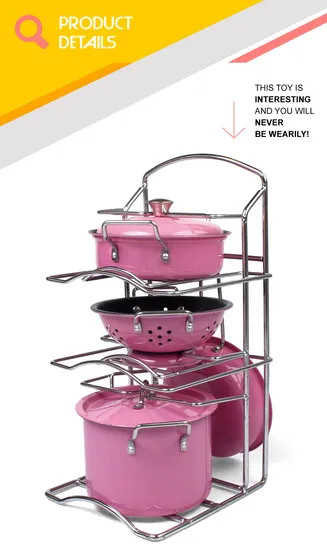 Wholesale Educational Pretend Play Children's Plastic Kitchen Set Cooking Toy for Kids