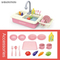 Kid Kitchen Electric Tool Set Sink Water Spray Pretend Play Vegetable Fruit Food Toy