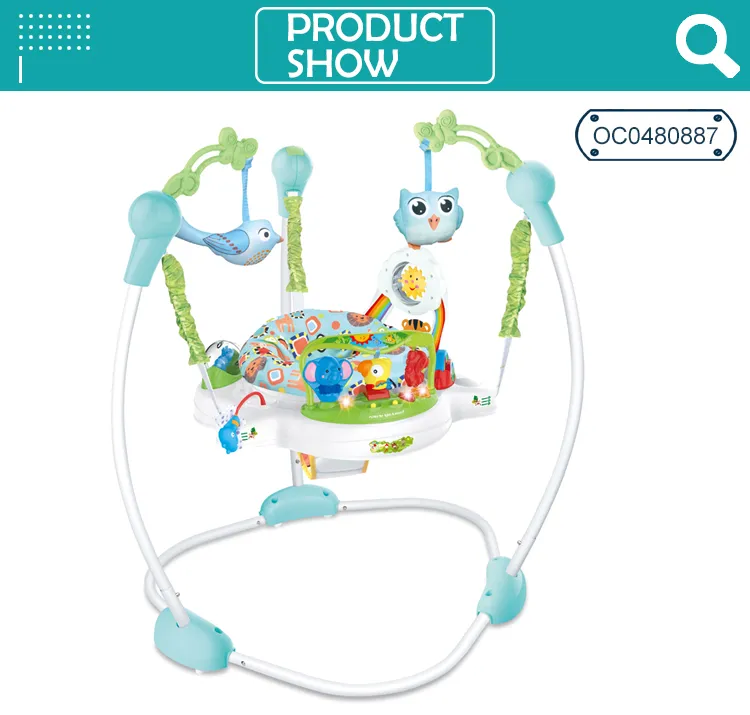 Kids Cheapest Price Multifunction Jumping Chair Wholesale Designed Infant Standing Baby Walker with Music