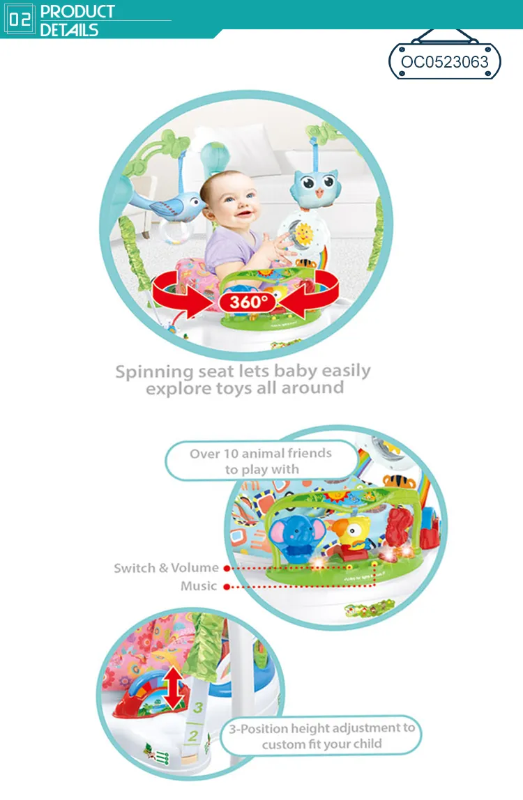 Wholesale Toys That Help Babies Learn to Walk New Designed Kids Baby Multifunction Standing Walker with Music