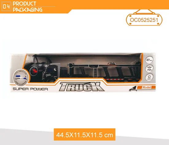 1: 48 Remote Control Trailer Transportation Toy Truck RC Trailer No Reviews Yet