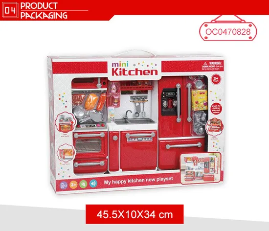 Wholesale Pretend Plastic Children House Hold Mini Plastic Kitchen Play Toy Set