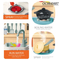 Kids Wholesale Big Pretend Plastic Children House Play Spray Kitchen Set for Girls with Music Light