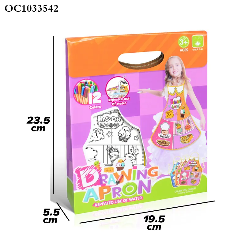 Wholesale Educational Handmade Custom Art Kids Popular DIY Doodle Drawing Waterproof Paint Washable Coloring Mats Toys for Children