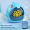 Cartoon Shark Electric Automatic Game Bubble Maker Machine for Kids