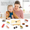 Wholesale Kids Pretend Play Mini Food Cognitive Education Sushi Model for Cutting Children's Plastic Kitchen Toy