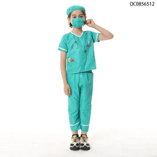 Baby Uniform Doctor and Nurse Party Costume Doctor Medical Role Play Toys for Kids