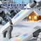 Winter Items Shooting Game Carnival Multiplayer Interactive Reaction Outdoor Challenge Games Snowball Launcher Gun for Kids