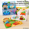 3D Ambulance Kid DIY Wooden Puzzle Toy Intelligence Early Education Vehicle Creative Montessori Toy