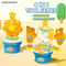 Hot Sale Portable Gift Craftsman Pretend Play Toy Preschool Education Nut Assemble Plastic Toy Mechanics Repair Tool Set Toy for Kid