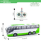 Wholesale 1: 30 Scale 4 Channels Mini Plastic City Remote Control Bus Toy Car