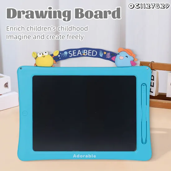Wholesale Early Childhood Educational Toys LED Lighted LCD Magnetic Writing Tablet Kids Creative Drawing Boards